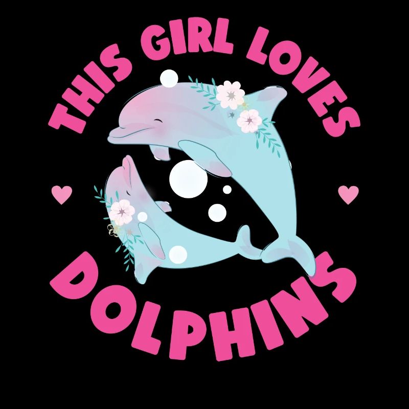 Dauphin Cette Fille Aime Les Dauphins