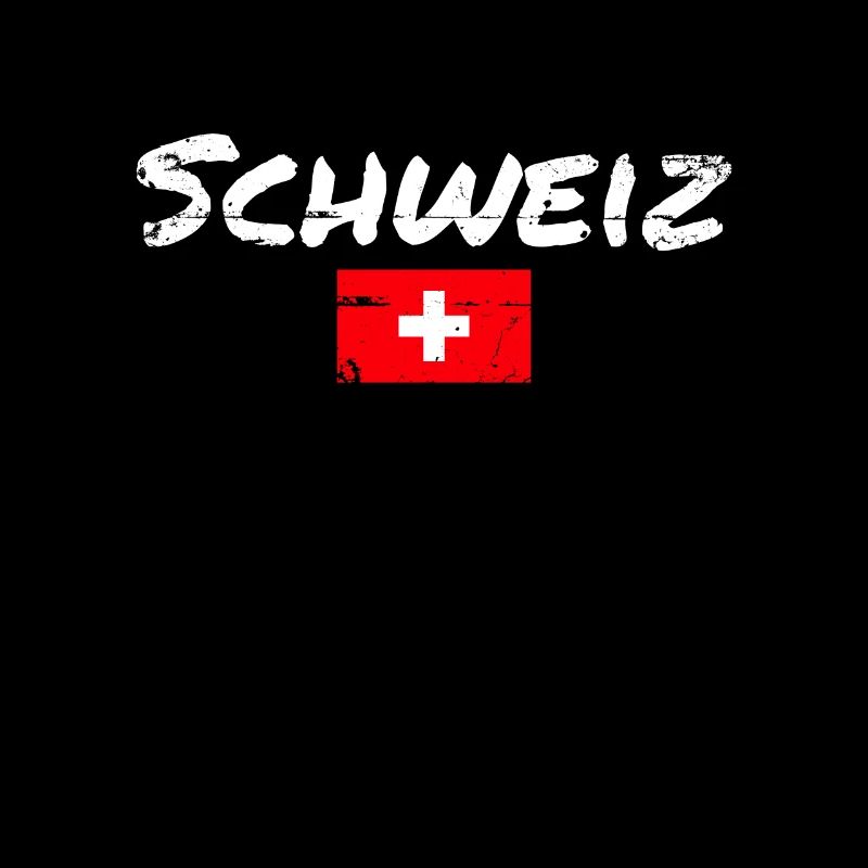 Schweiz Vintage Schweizerische Flagge Schweizer