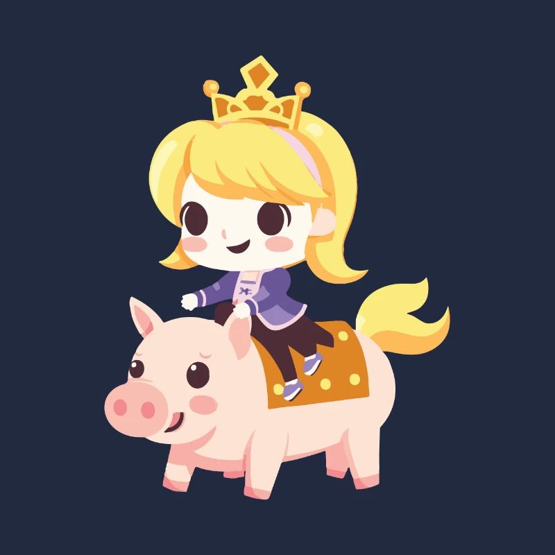 Conte de fées de princesse cochon