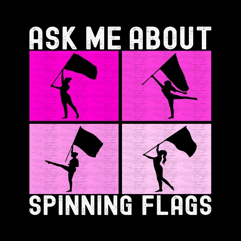 Drapeau agitant la fanfare garde de couleur