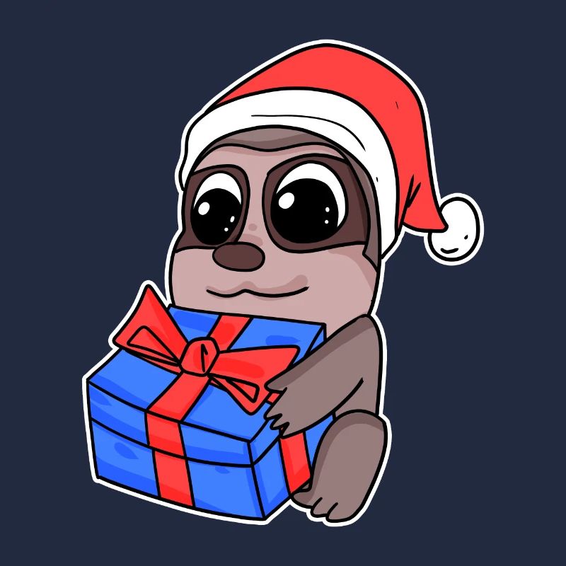 Faultier Weihnachten