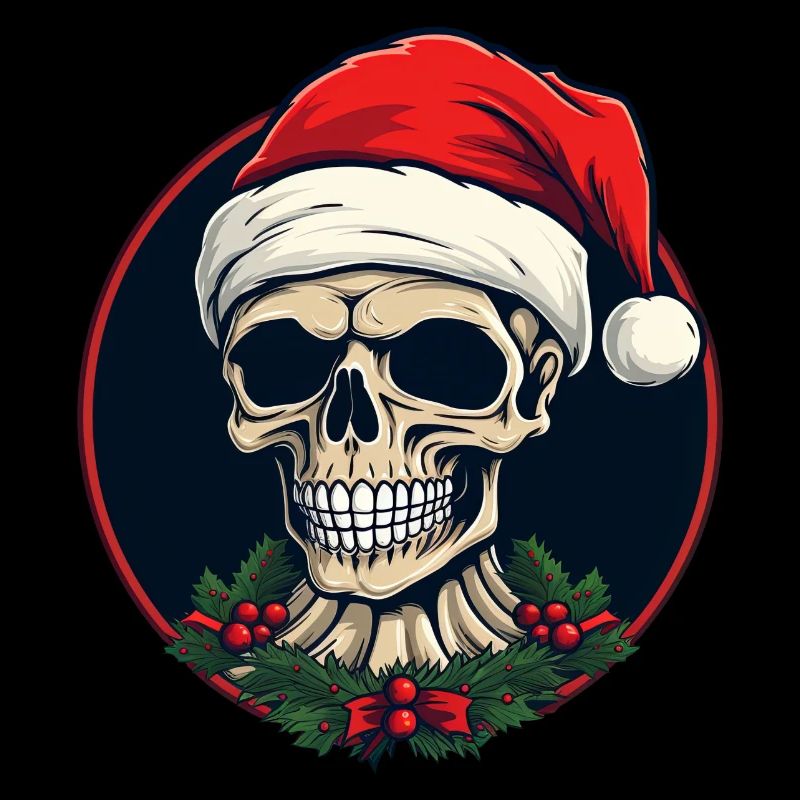 Noël tête de mort