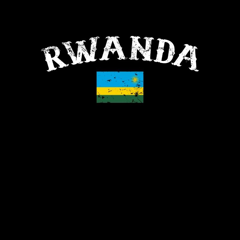 Rwanda Vintage drapeau rwandais rwandais