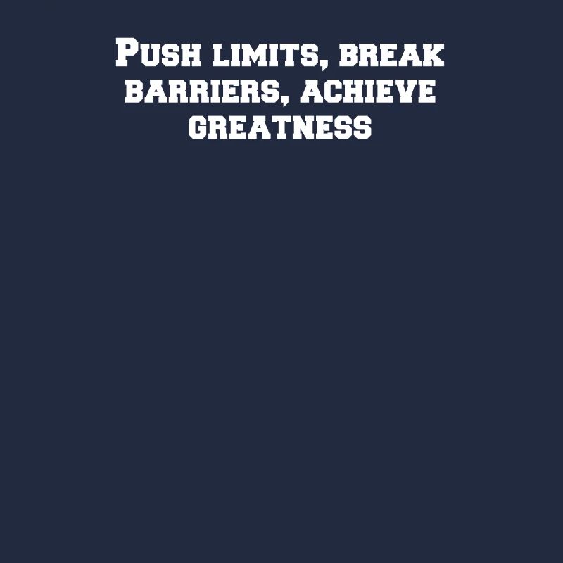 Fitness - Push limits, break barriers, achieve