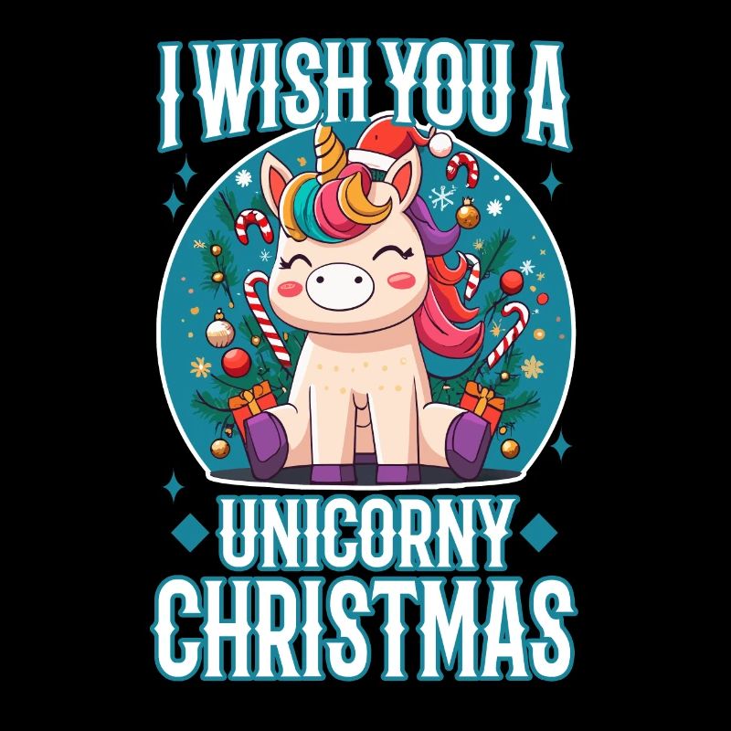Je vous souhaite un Noël de Licorne