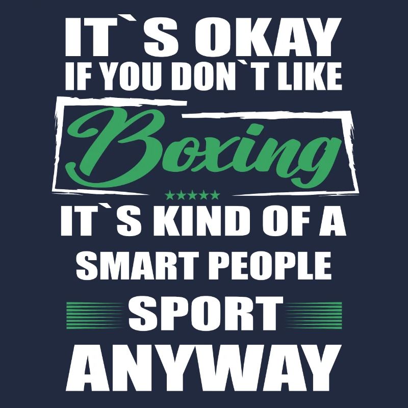 Ce n’est pas grave si vous n’aimez pas la boxe