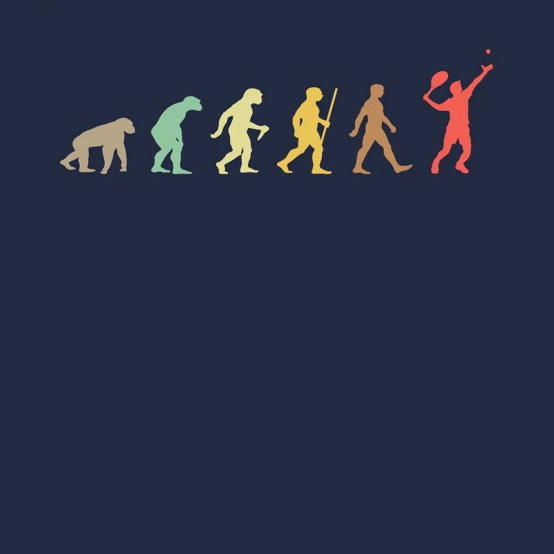 Vintage Tennis RetroTennis Player Evolution
