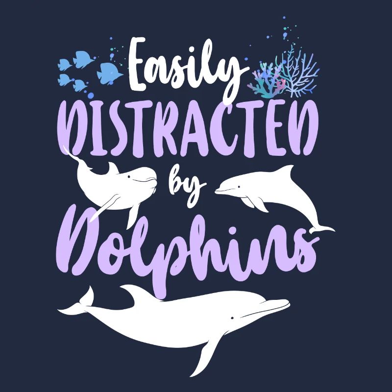 Dolphin Easily Distracted By