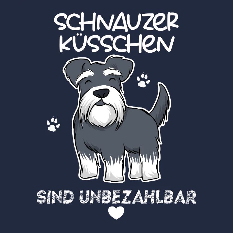 Schnauzer Küsschen sind unbezahlbar