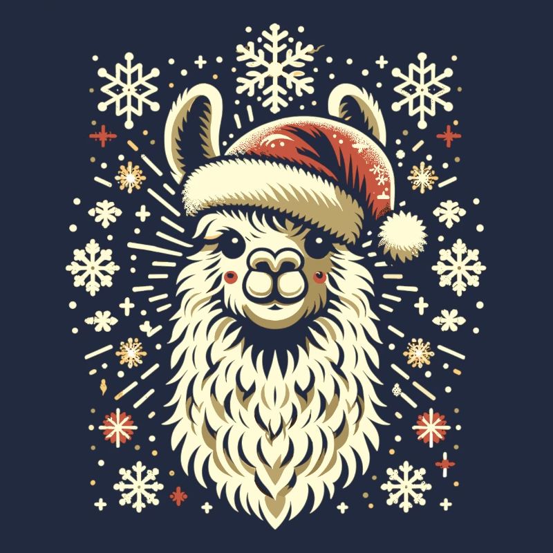 Snow Magic Llama: Christmas Joy
