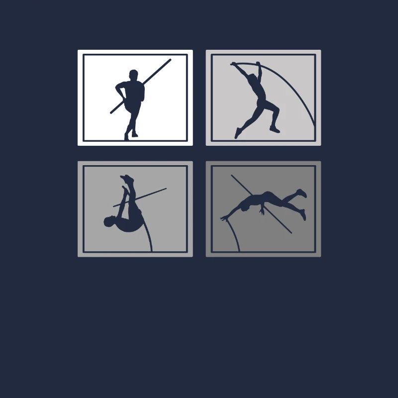 Athlète de saut à la perche Athlètes d’athlétisme Pôle d’athlète