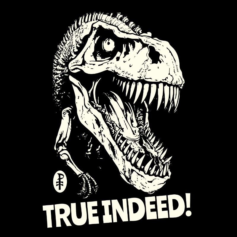 En vérité, un crâne de dinosaure