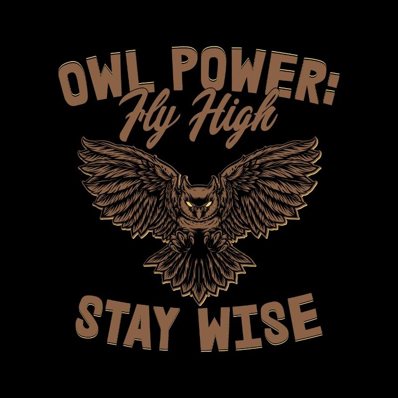 Owl Power: Fly High, Stay Wise Night Owls Nocturna