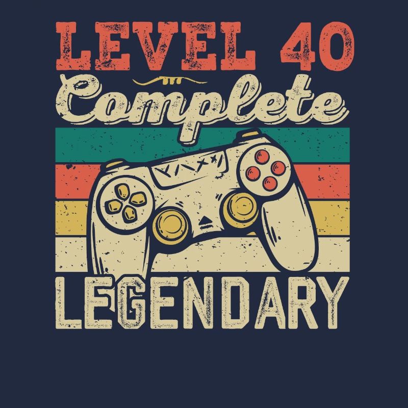 Level 40 Complete, 40th Birthday Gift