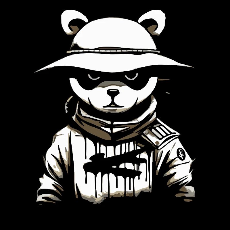 Martial Arts Fighting Bear