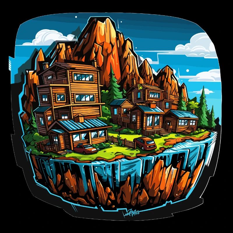Paysage - Illustration
