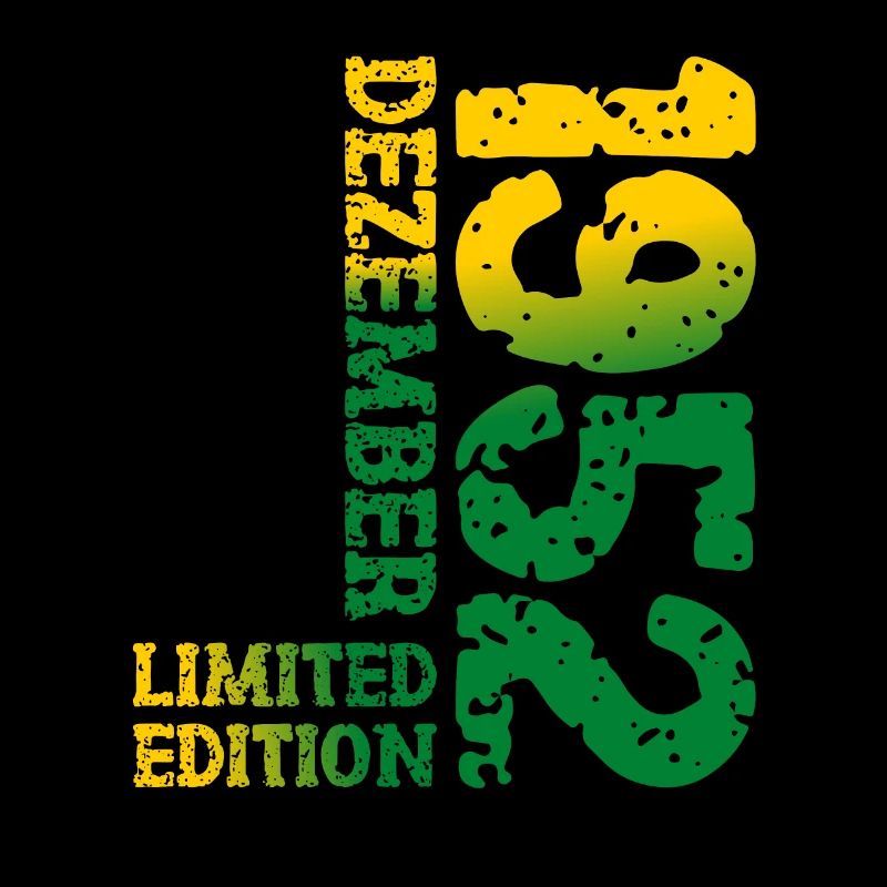 1952 Dezember Limited Edition 71. Geburtstag Deko