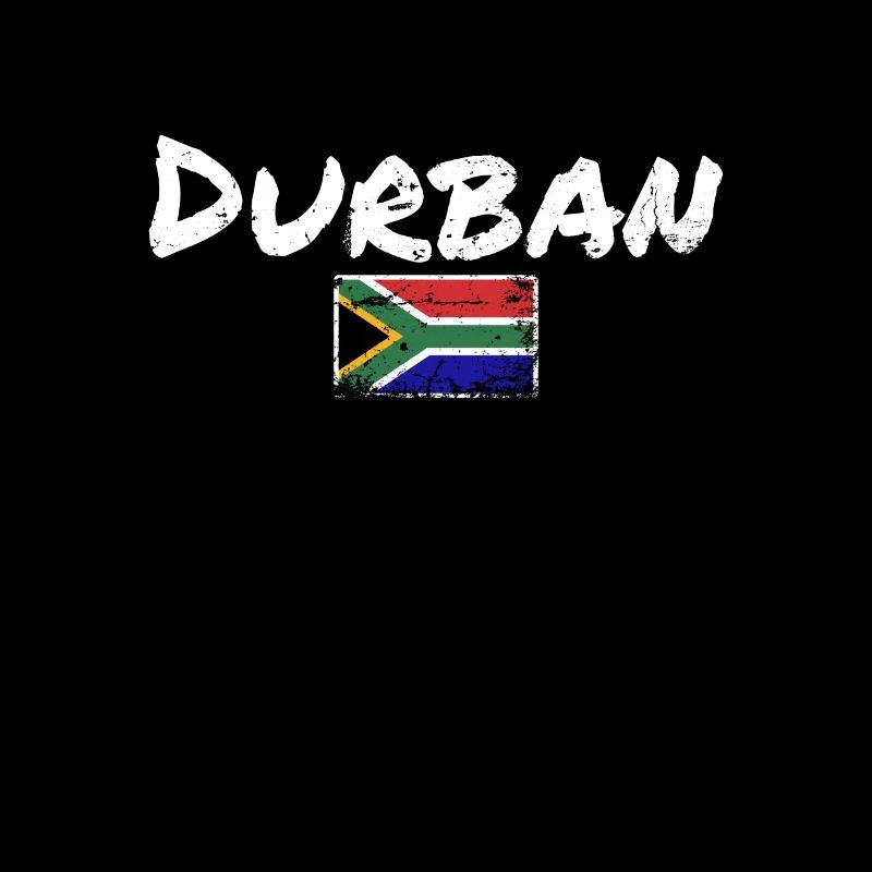 Durban Vintage Afrique du Sud Afrique du Sud drapeau