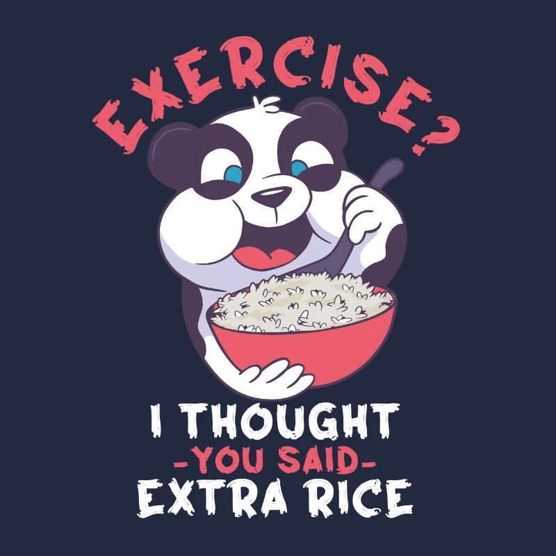 Exercice, je pensais qu’ils avaient dit plus de riz