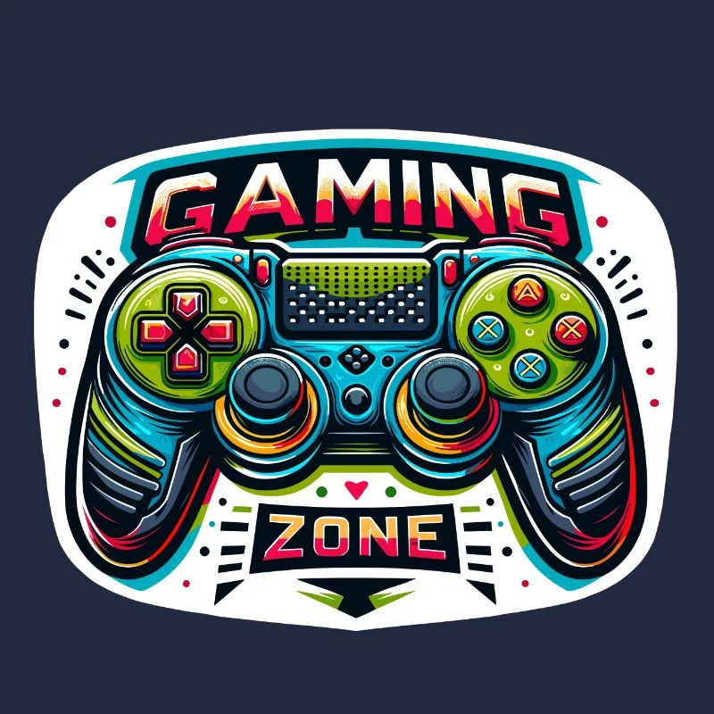 Gaming Zone - Controller Illustration