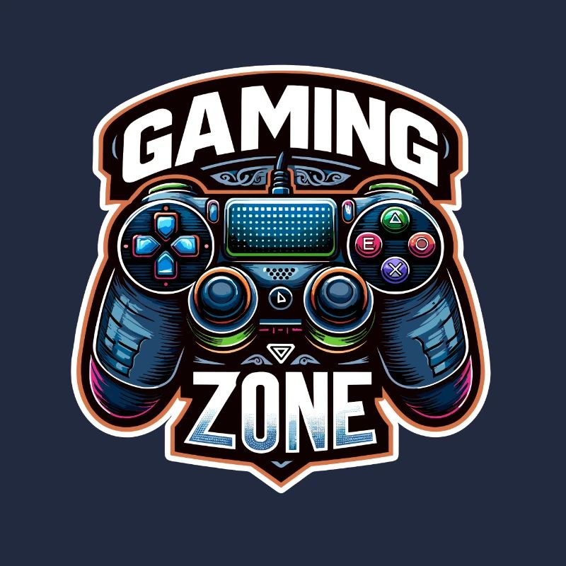 Gaming Zone - Controller Illustration