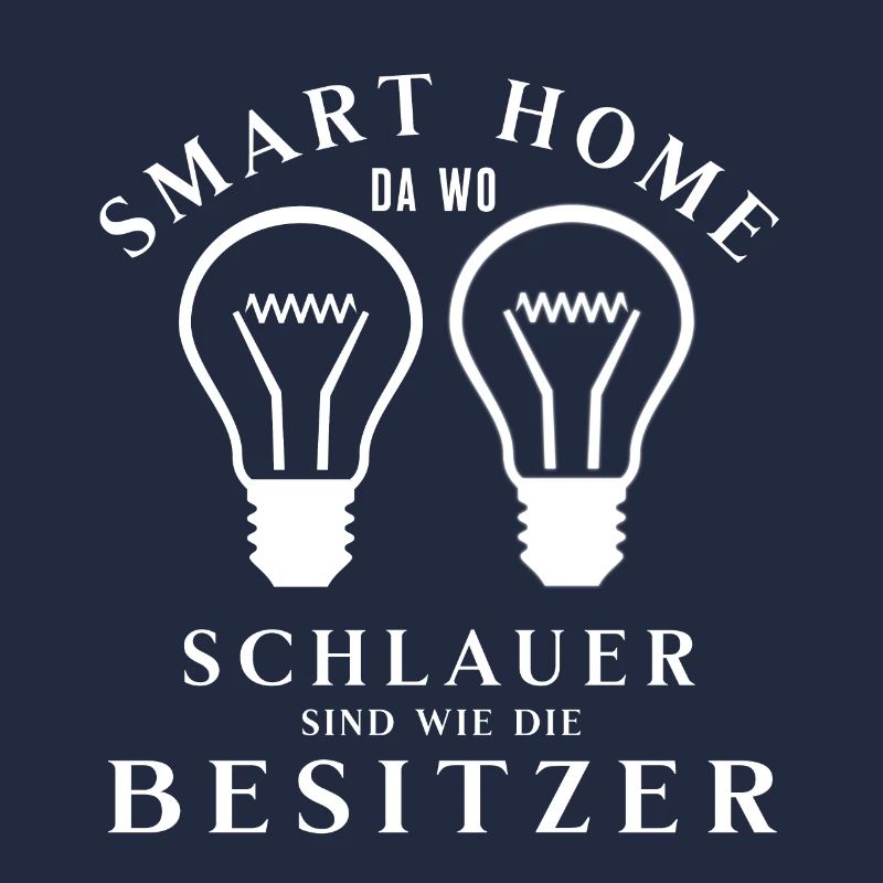 Smart Home T-Shirt Lustig Spruch Nerd Geschenk