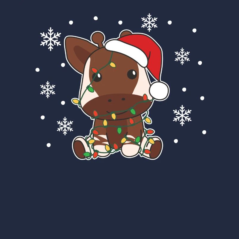 Okapi Christmas Winter Animals Okapis