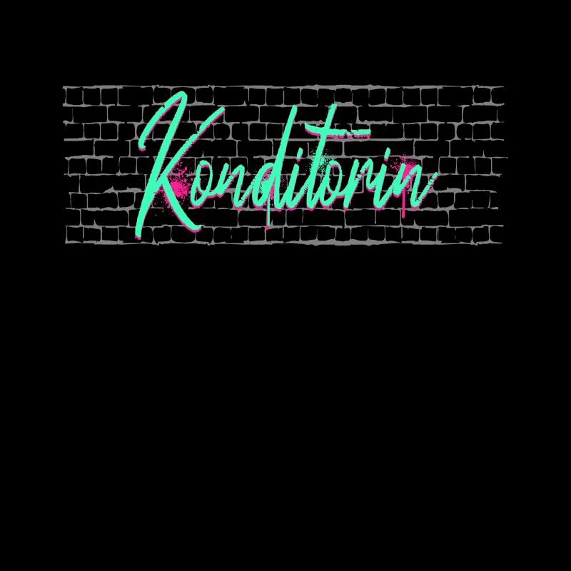 Bäcker Abschluss-Geschenk Konditorin