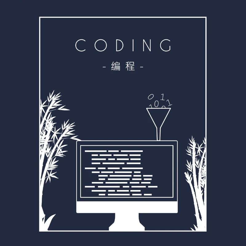 Coding Chinese Hanzi Developer Coder Programmierer
