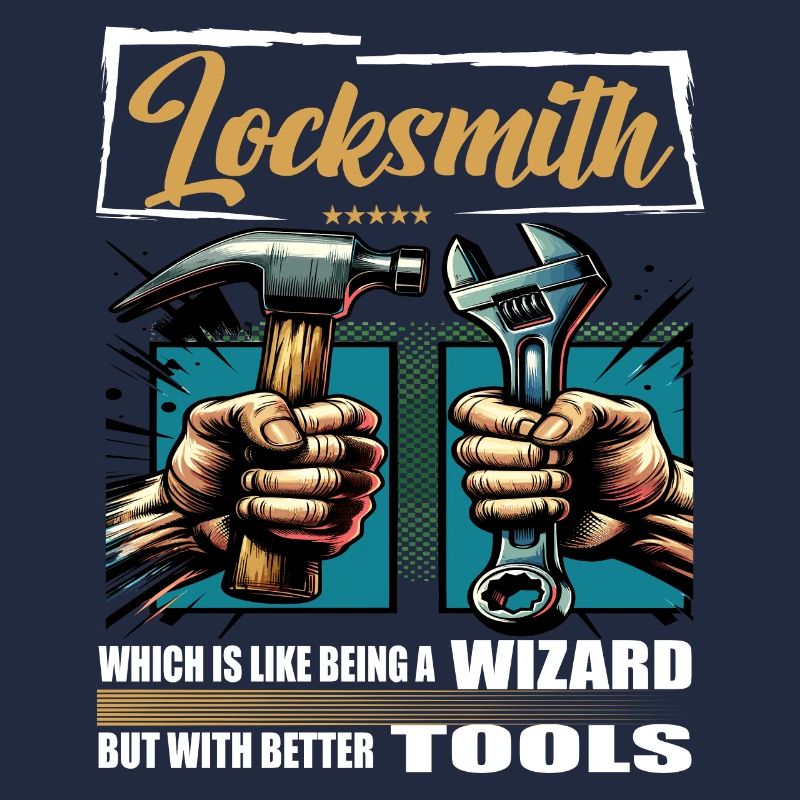 Locksmith Profession Saying Worker