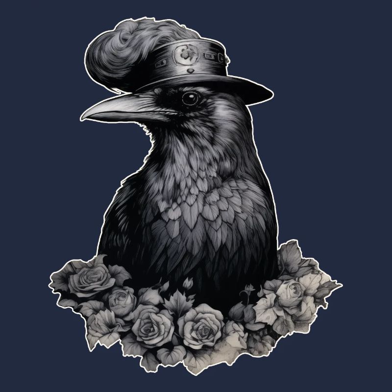 Corbeau steampunk