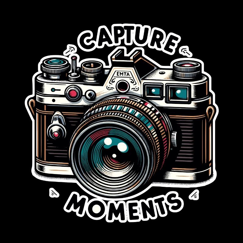 Capture Moments - Kamera Illustration