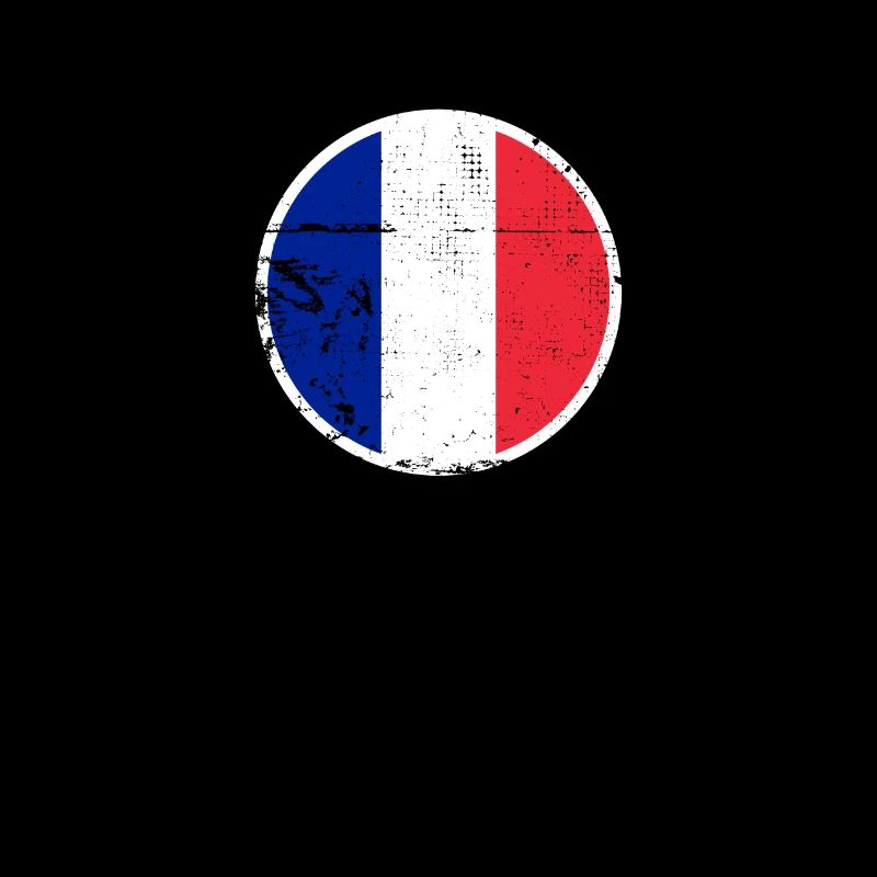 France Vintage Français Drapeau Français