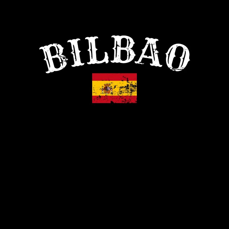 Bilbao Vintage Spanien Spanische Flagge Spanier
