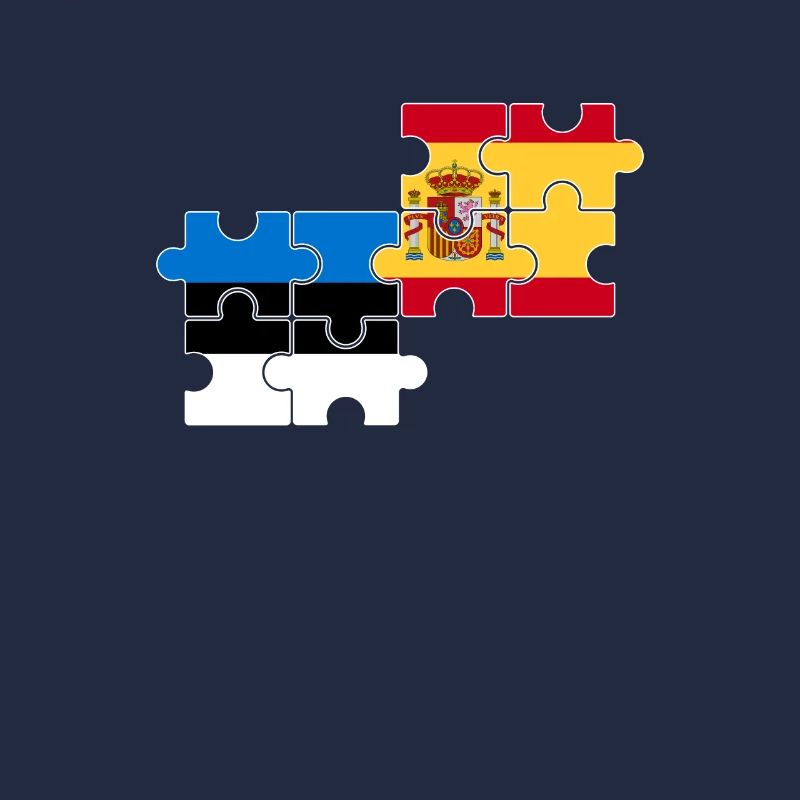 Estonia Spain Flag Spanish Este