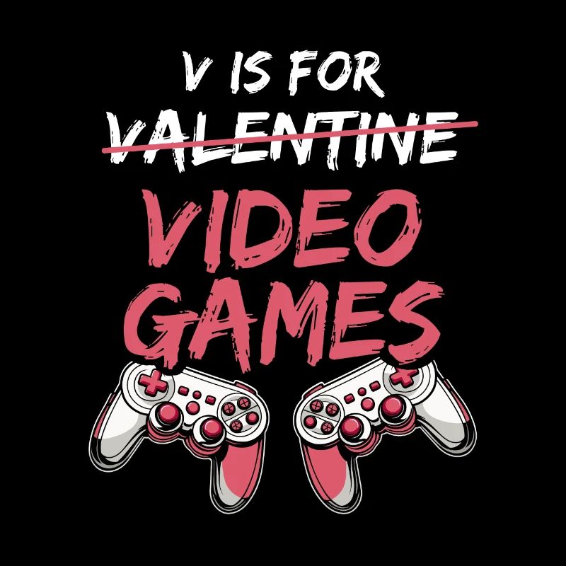 V is for Valentine Video Games - Valentine's Day