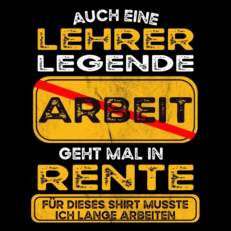 Lehrer lustiges Rente Pension