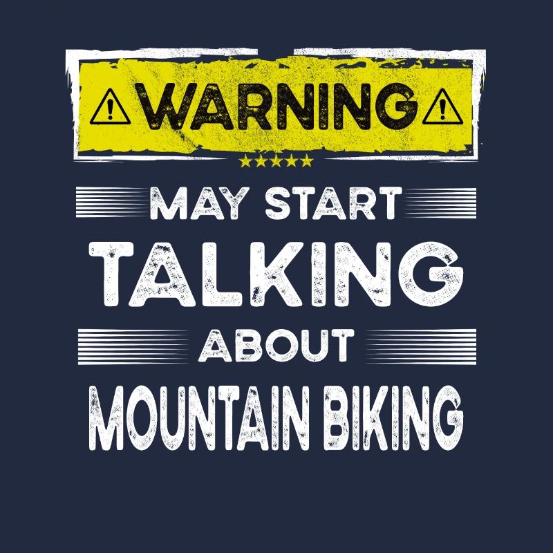 Talking about Mountain biking funny