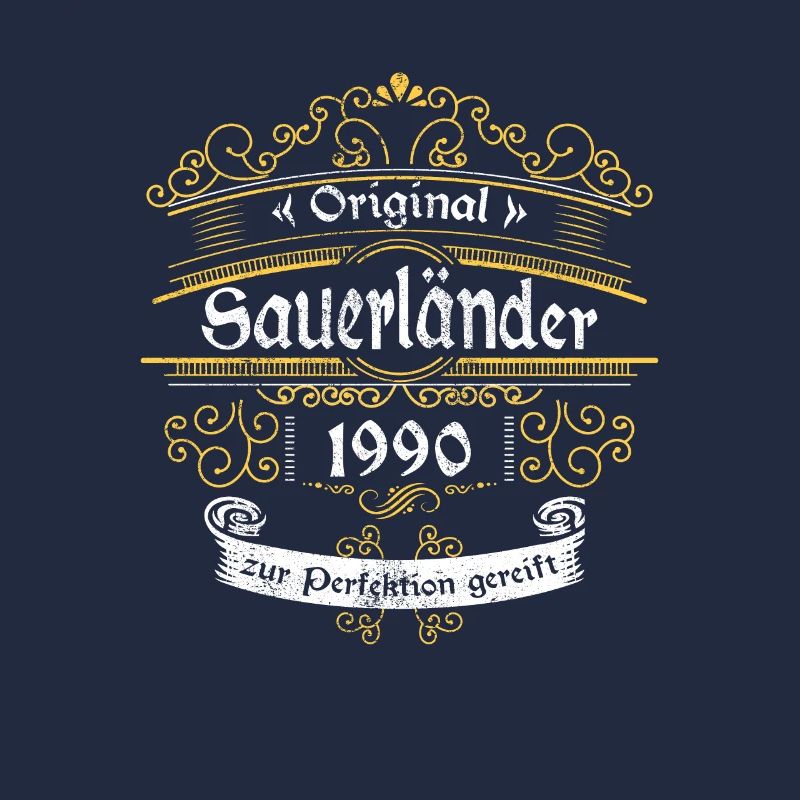 1990 Geburtstag Sauerländer Original Whiskey