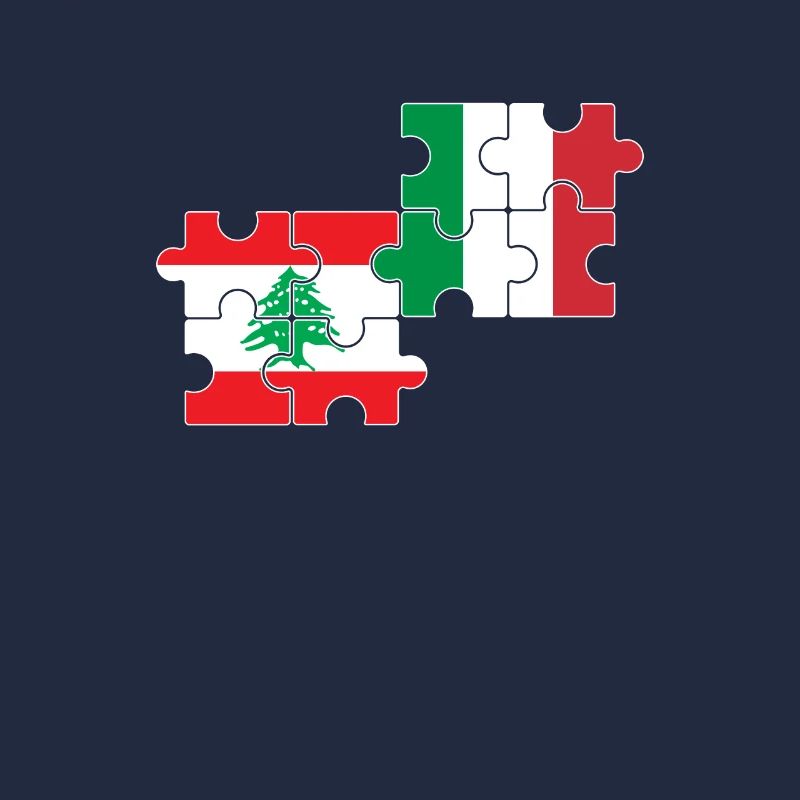 Drapeau du Liban, de l’Italie, du Liban