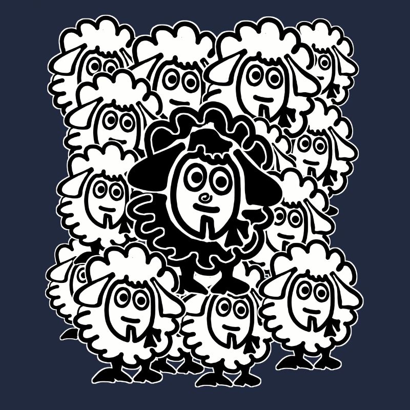 Beaucoup de moutons