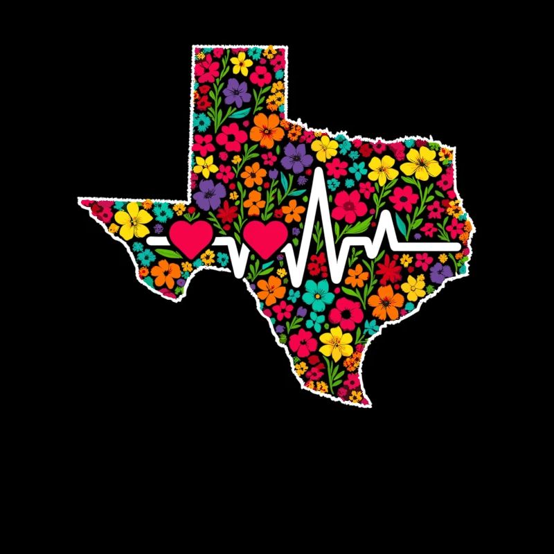 Texas Fleurs sauvages Saison Champs Fleurs Texas