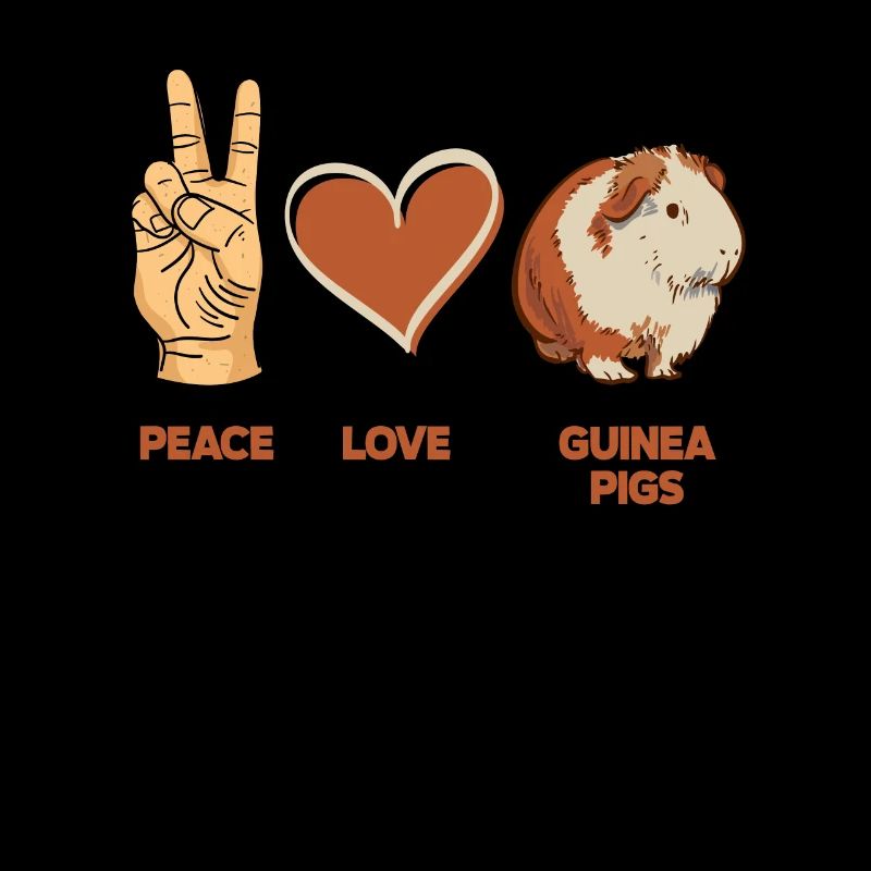 Friede Liebe Meerschweinchen