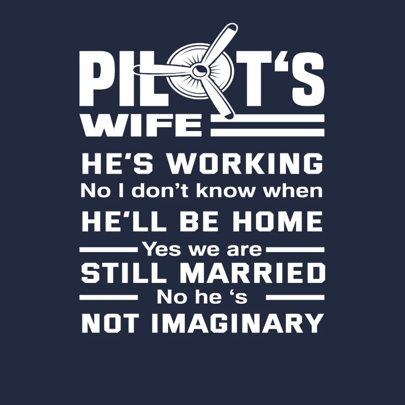 Pilot Ehefrau Frau Piloten