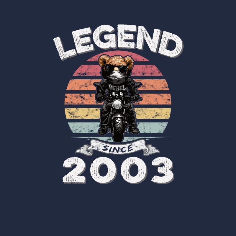2003 Geburtstag Legend since sunset Teddy