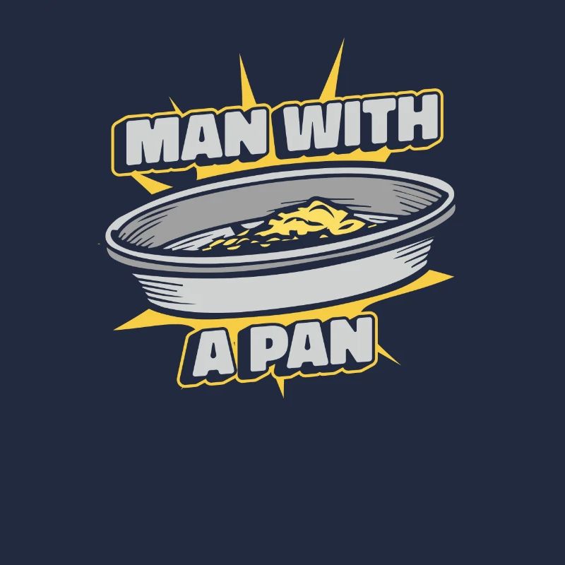 Man With A Pan Prospecting Miner Placer Mining