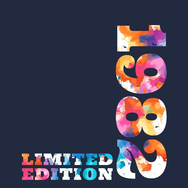 Farbenfroh Geburtstag Limited Edition 1982