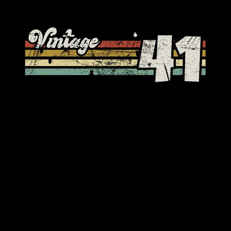 Retro Geburtstag Geboren 1941 Slogan Phrase Zitat