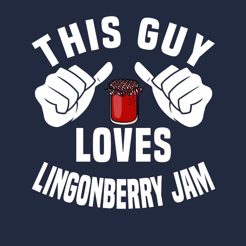 This guy loves cranberries