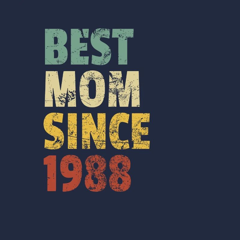 Beste Mutter seit 1988 Muttertags-Slogan-Zitat